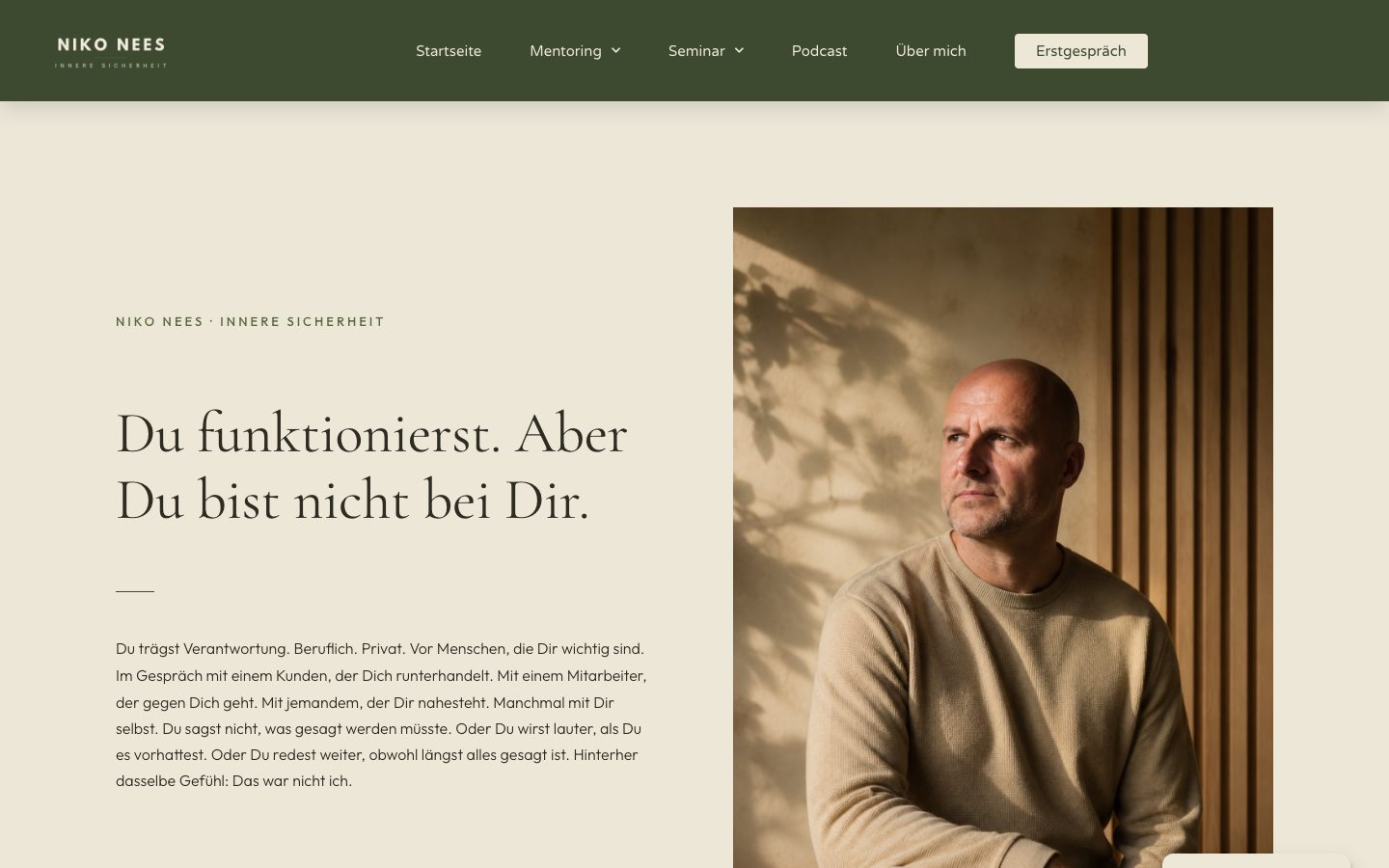 Website Niko Nees